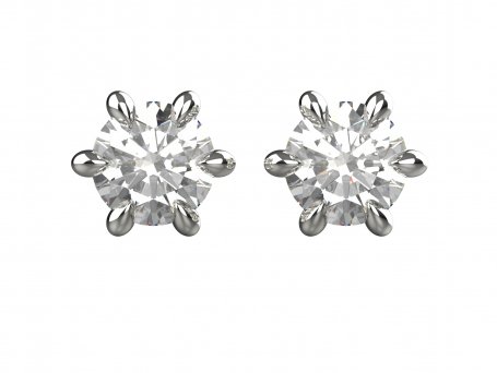 Boucles d'oreilles Passionnément - B_005_Ag_S - Argent - Saphir