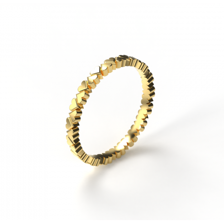 Bague Romance - B_152_J3N - Or jaune